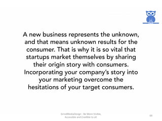 A new business represents the unknown,
and that means unknown results for the
consumer. That is why it is so vital that
st...