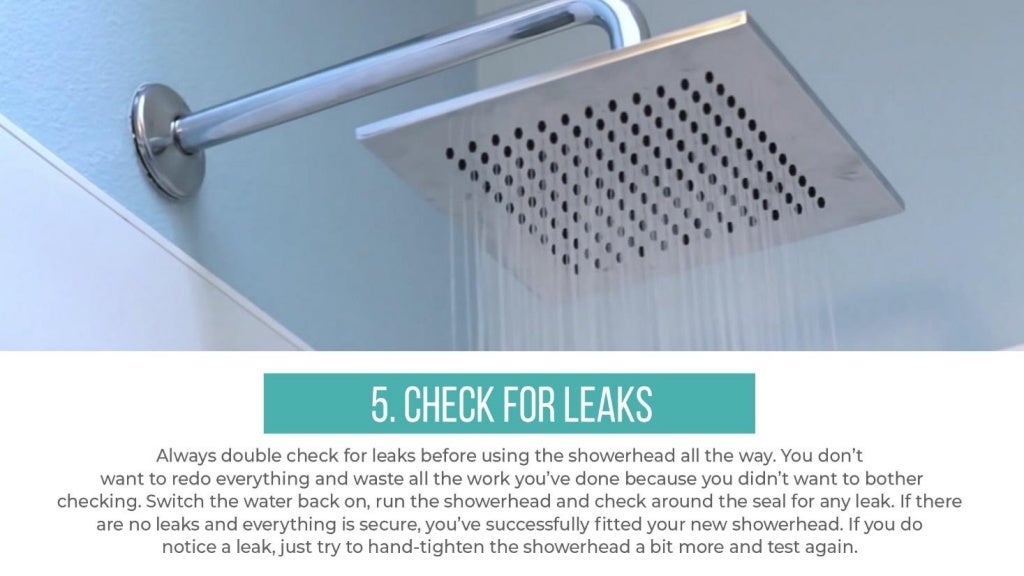 5 Steps To Replace Your Showerhead On Your Own