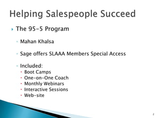 5 Steps To Selling In Challenging Times S L A A A | PPT