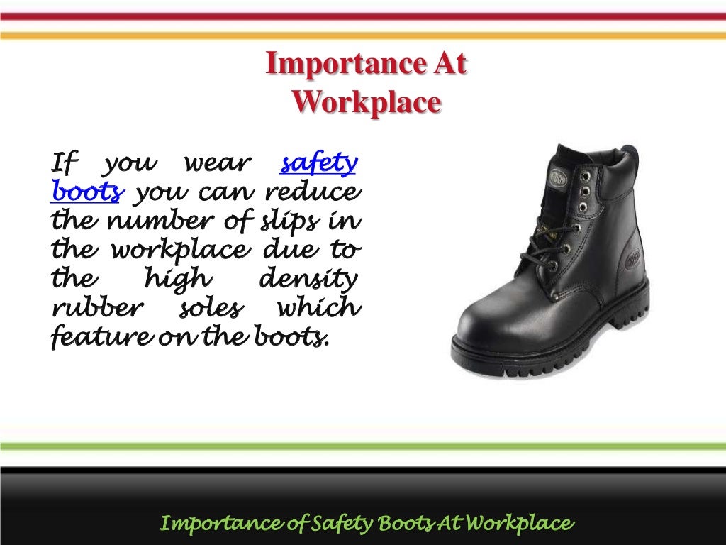 Importance of Safety Boots At Workplace