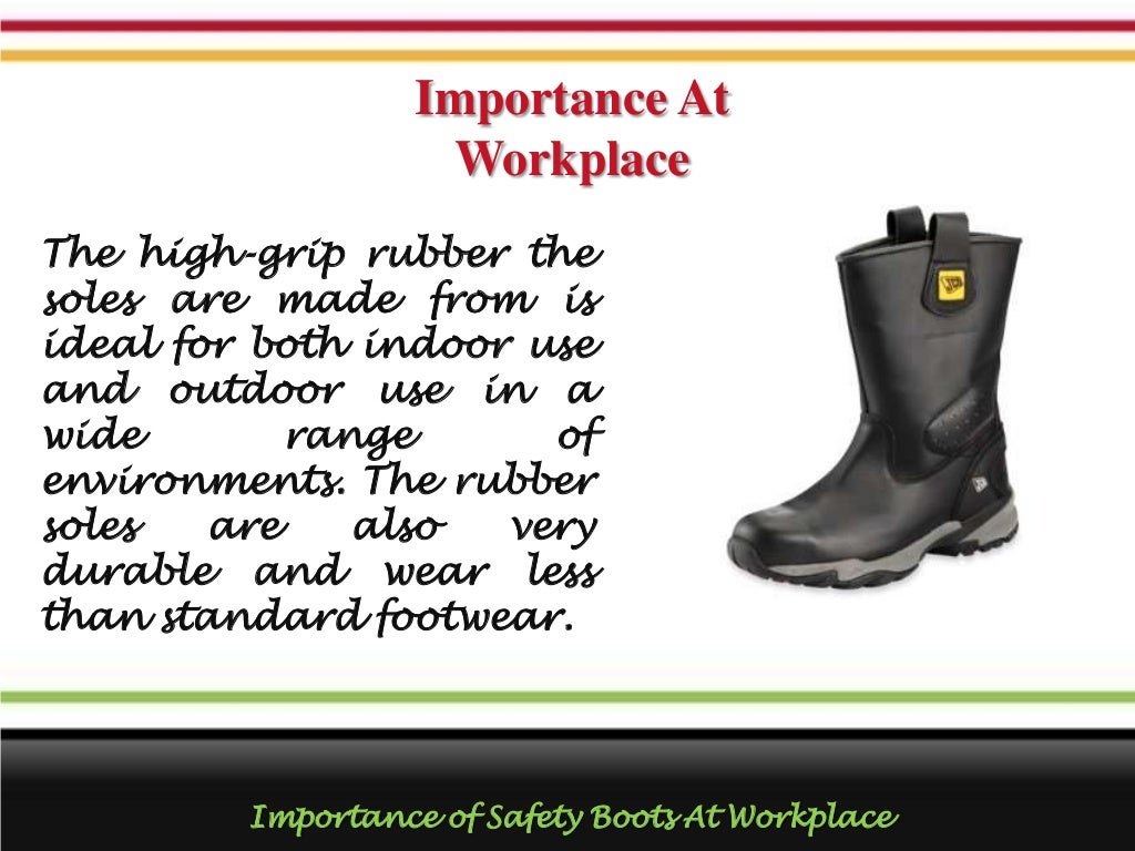 Importance of Safety Boots At Workplace