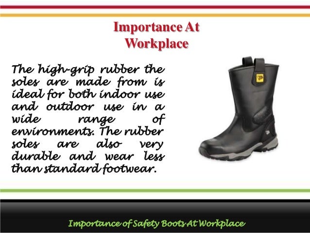 safety shoes use