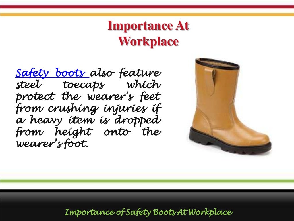 Importance of Safety Boots At Workplace