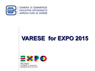 Varese, 14/02/2013
VARESE for EXPO 2015VARESE for EXPO 2015
 