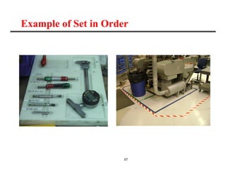 17
Example of Set in Order
 