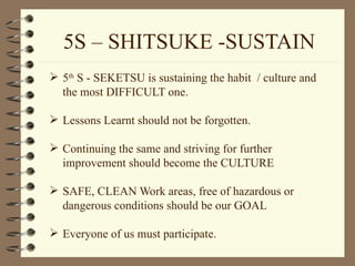 Comprehensive 5S Refresher Course for Lean Manufacturing and Workplace ...