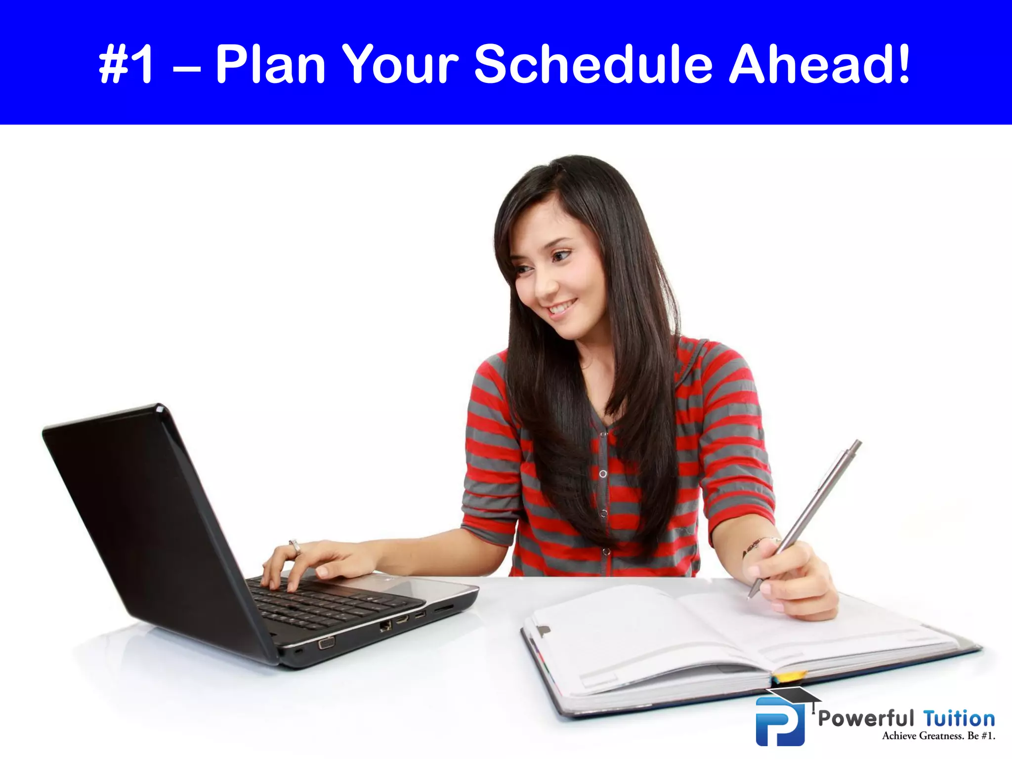 5 Strategies To Manage Your Study Time Ppt