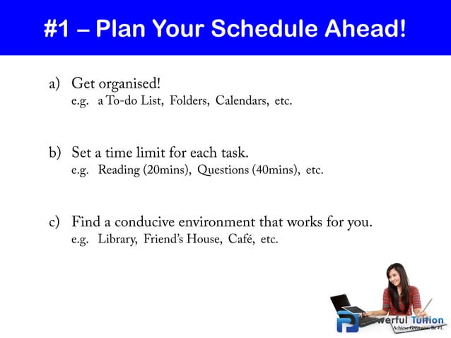 5 Strategies To Manage Your Study Time Ppt