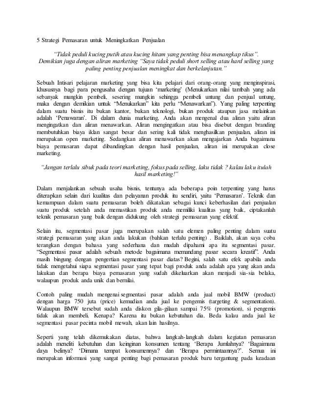 Strategi untuk opsi penjualan