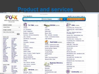 Product and services
29
 