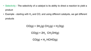 Selectivity Formula Example 5 Surface Chemistry 1.pptx class 12 made by a student | PPTX