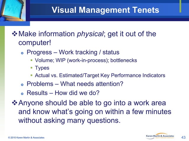 5S & Visual Management in Office & Service Environments | PDF