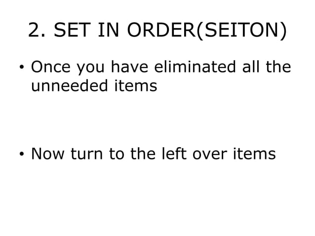 5s & visual work place | PPT