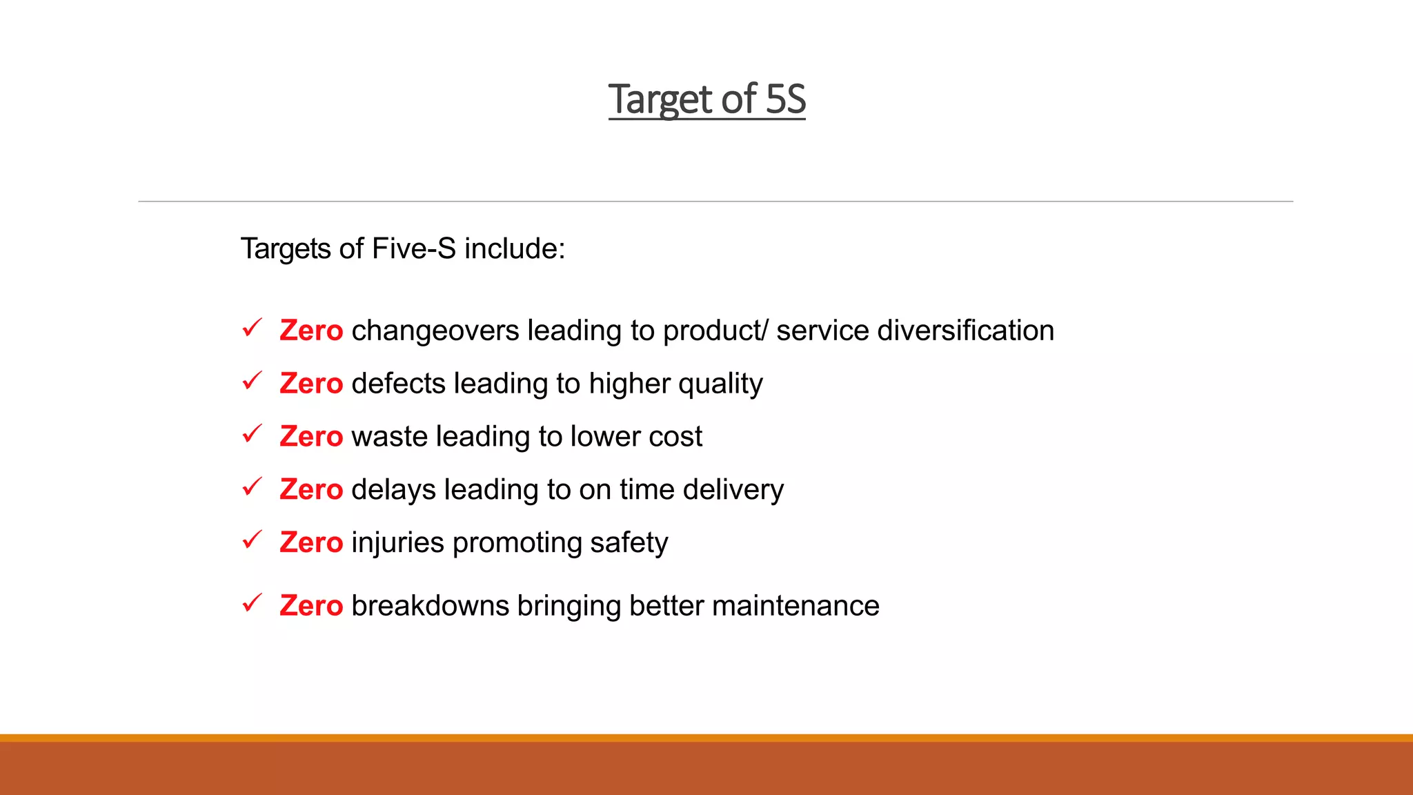 Presentation on 5S workplace management | PPTX