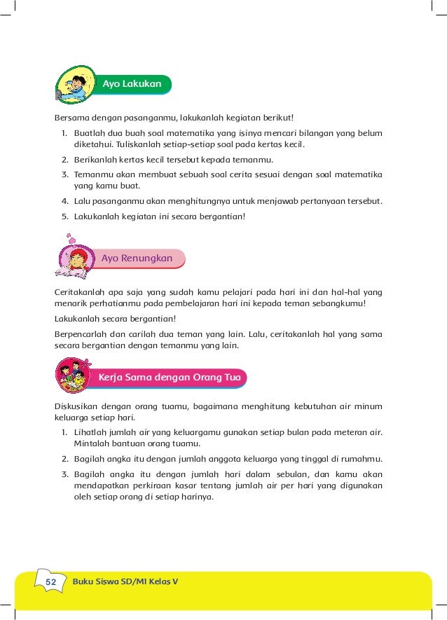 Buku Siswa Kls 5 Tema 2