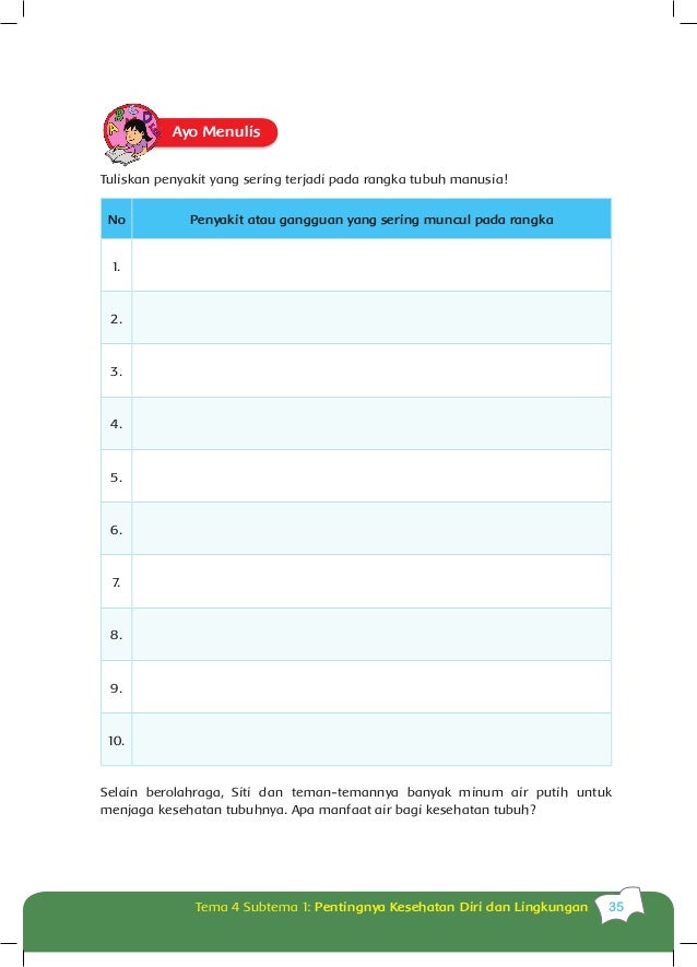 Buku Siswa Kls 5 Tema 4