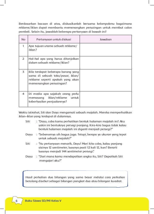 Buku kls 5 Tema 5