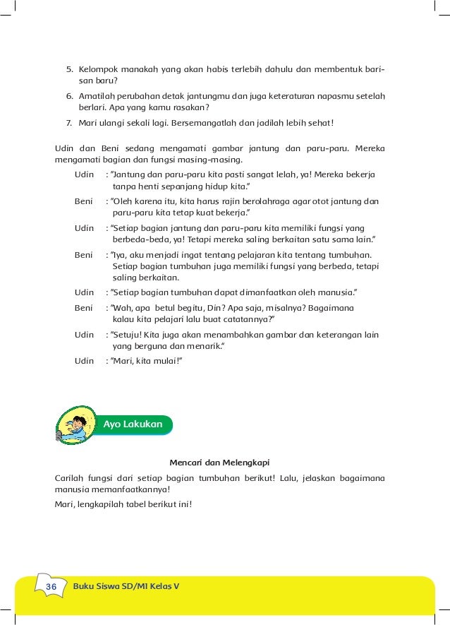 Buku Kls 5 Tema 5