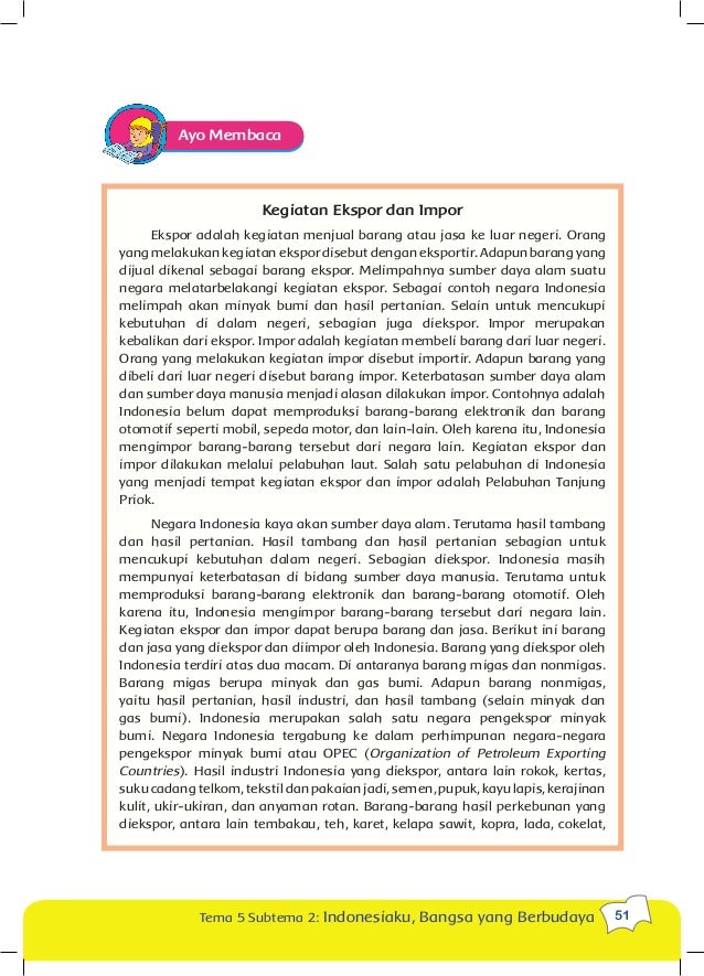 Buku kls 5 Tema 5