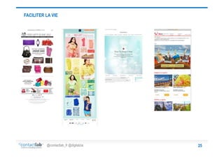 FACILITER LA VIE

@contactlab_fr @digitalzia

25

 