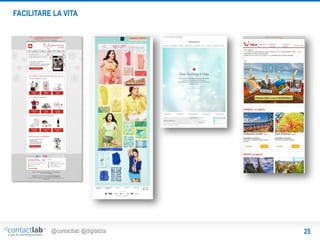 FACILITARE LA VITA

@contactlab @digitalzia

25

 