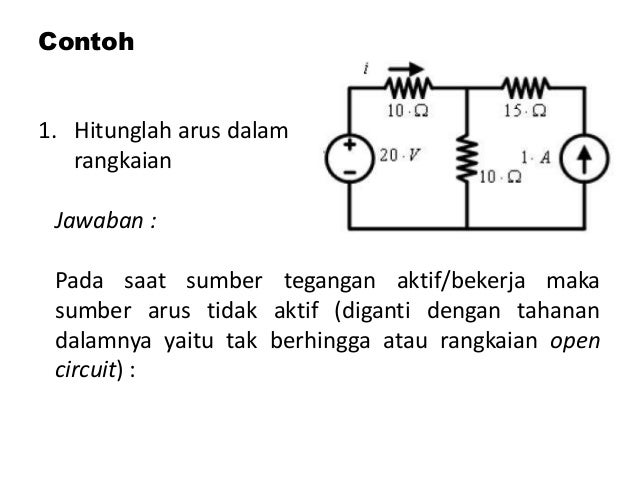 5 Teorema Rangkaian Listrik