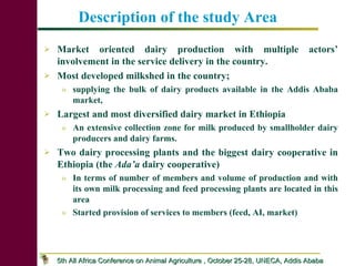 Dairy Producers’ Willingness to pay for advisory service in Debrezeit milkshed: Implications for Pluralistic Dairy Service Delivery Systems in Ethiopia