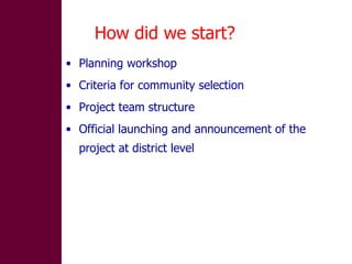 Designing and implementation of community-based breeding programs for adapted local sheep breeds in Ethiopia