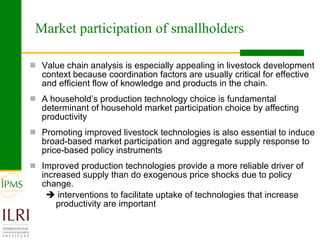  Livestock markets and smallholders in sub-Saharan Africa: A review