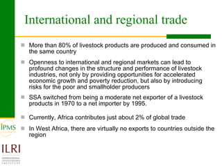  Livestock markets and smallholders in sub-Saharan Africa: A review