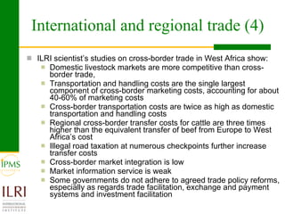  Livestock markets and smallholders in sub-Saharan Africa: A review