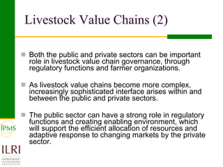  Livestock markets and smallholders in sub-Saharan Africa: A review
