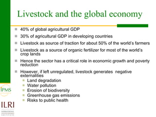  Livestock markets and smallholders in sub-Saharan Africa: A review