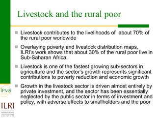  Livestock markets and smallholders in sub-Saharan Africa: A review