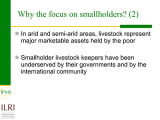  Livestock markets and smallholders in sub-Saharan Africa: A review