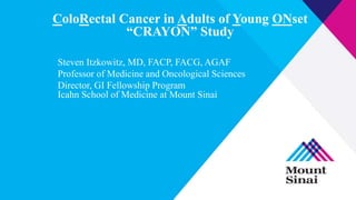 5th Annual Early Age Onset Colorectal Cancer - Session V: Part II