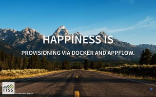 Provisioning via Docker and AppFlow