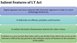 The Information Technology Act, 2000 | #TheInformationTechnologyAct,2000