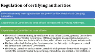 The Information Technology Act, 2000 | #TheInformationTechnologyAct,2000