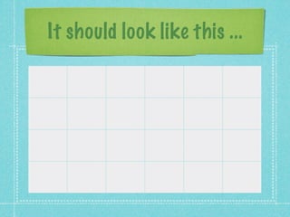 It should look like this ...
 