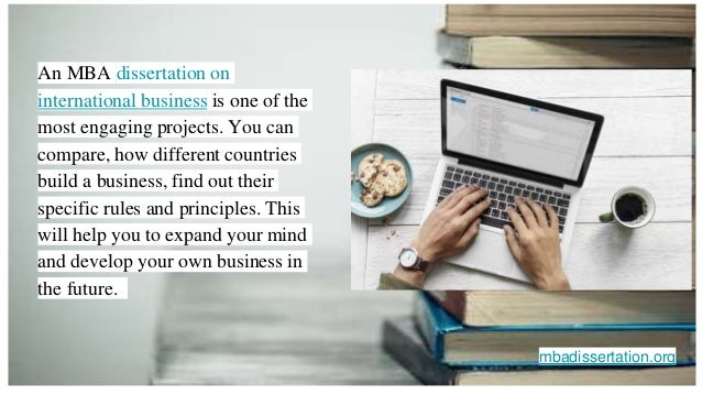 Business networking dissertation