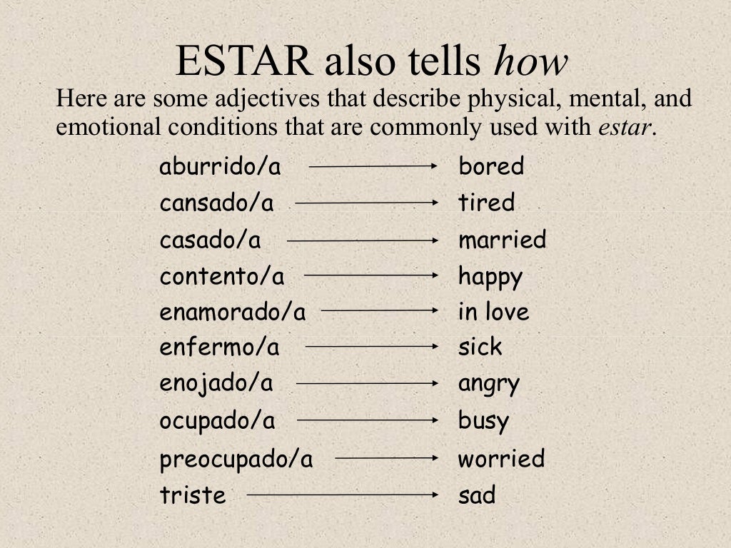 the-present-tense-of-estar