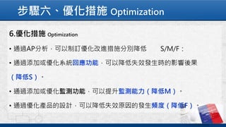 步驟六、優化措施 Optimization
 