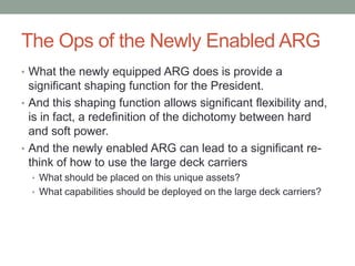 Entire System Enabled by High-Speed Fiber Optic Data BusIf the F-22 Had Been Used in LibyaThe F-22 could clearly have been used in the Libyan operation.  Among the many benefits of its use would have been a significantly reduced operational footprint, a wider range of national command authority options, and enhanced impact of the deployed force Clearly, it has proven itself to be not just the world’s most capable combat aircraft, but also a flying sensor platform with on-board capabilities allowing it to perform command and control as well as ISR functions that require a legion of specialized legacy aircraft.The entire no-fly zone operation over in Libya could have been conducted with a squadron of F-22s.   