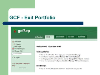 GCF - Exit Portfolio 