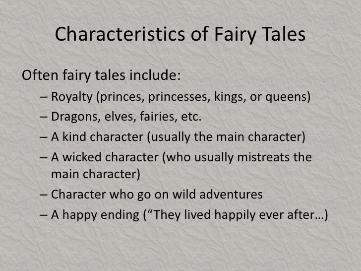 5th Grade Fairy Tales