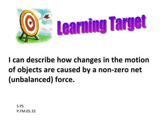 5th Grade Measuring Changes In Motion | PPT