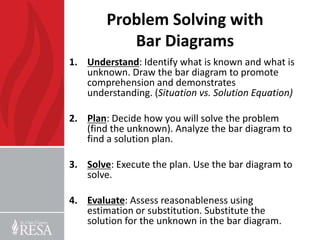 Bar Matching Task Problem Solving 5th grade mp and problem solving intro 8.28.12