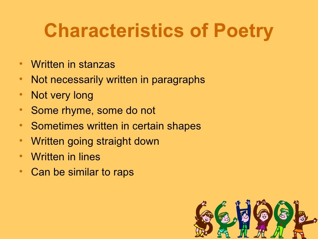 5th Grade Poetry Unit
