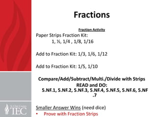 5th grade word problems and fractions pd | PPTX